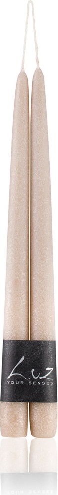 10643021 Luz your senses Набор свечей Luz Your Senses 30см (пудровый), 2шт Парафин 