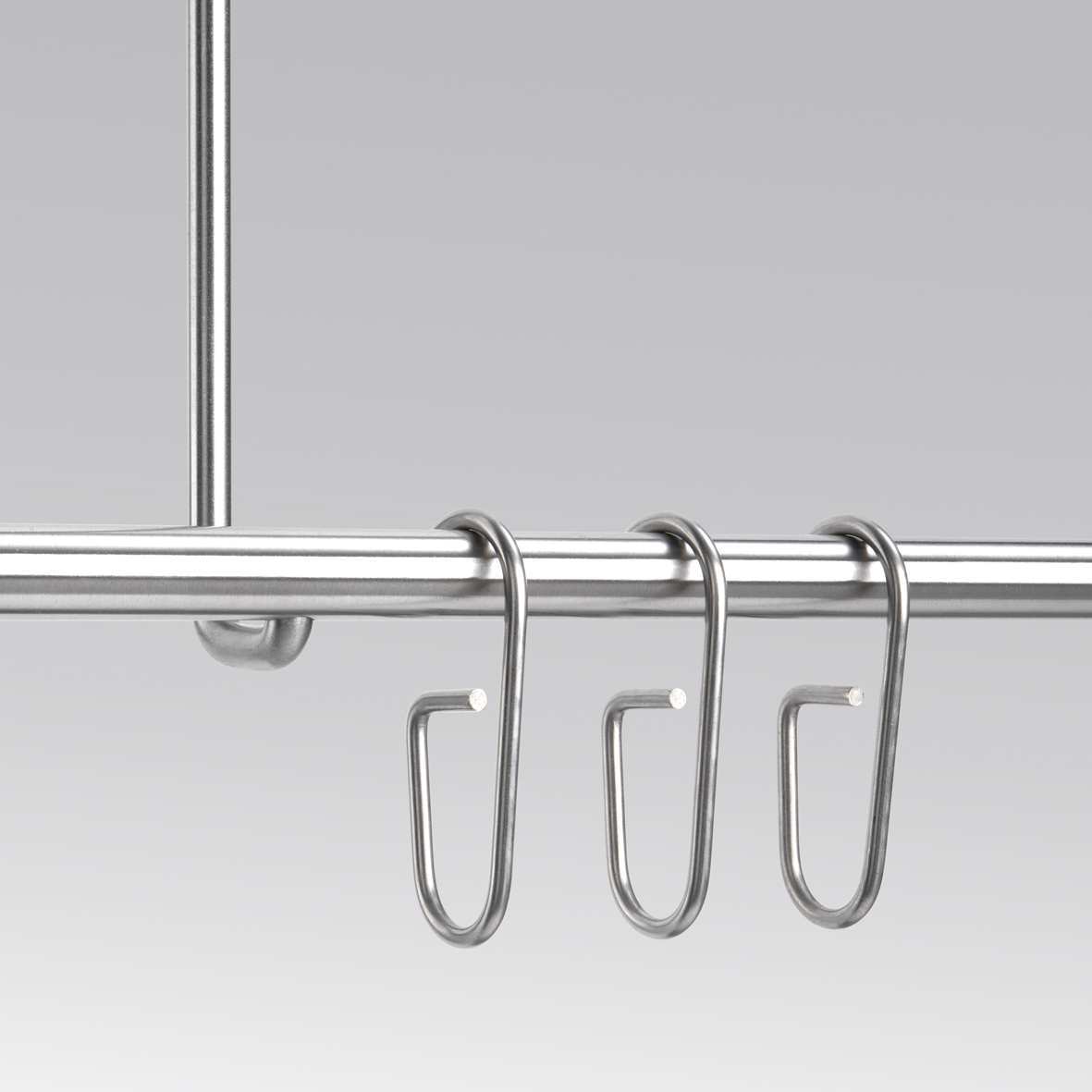 DSB550-1100F Квадрант штанги для душевой занавески с радиусом дуги 55 см, 110 x 110 см для крепления к потолку PHOS  - Вид №3