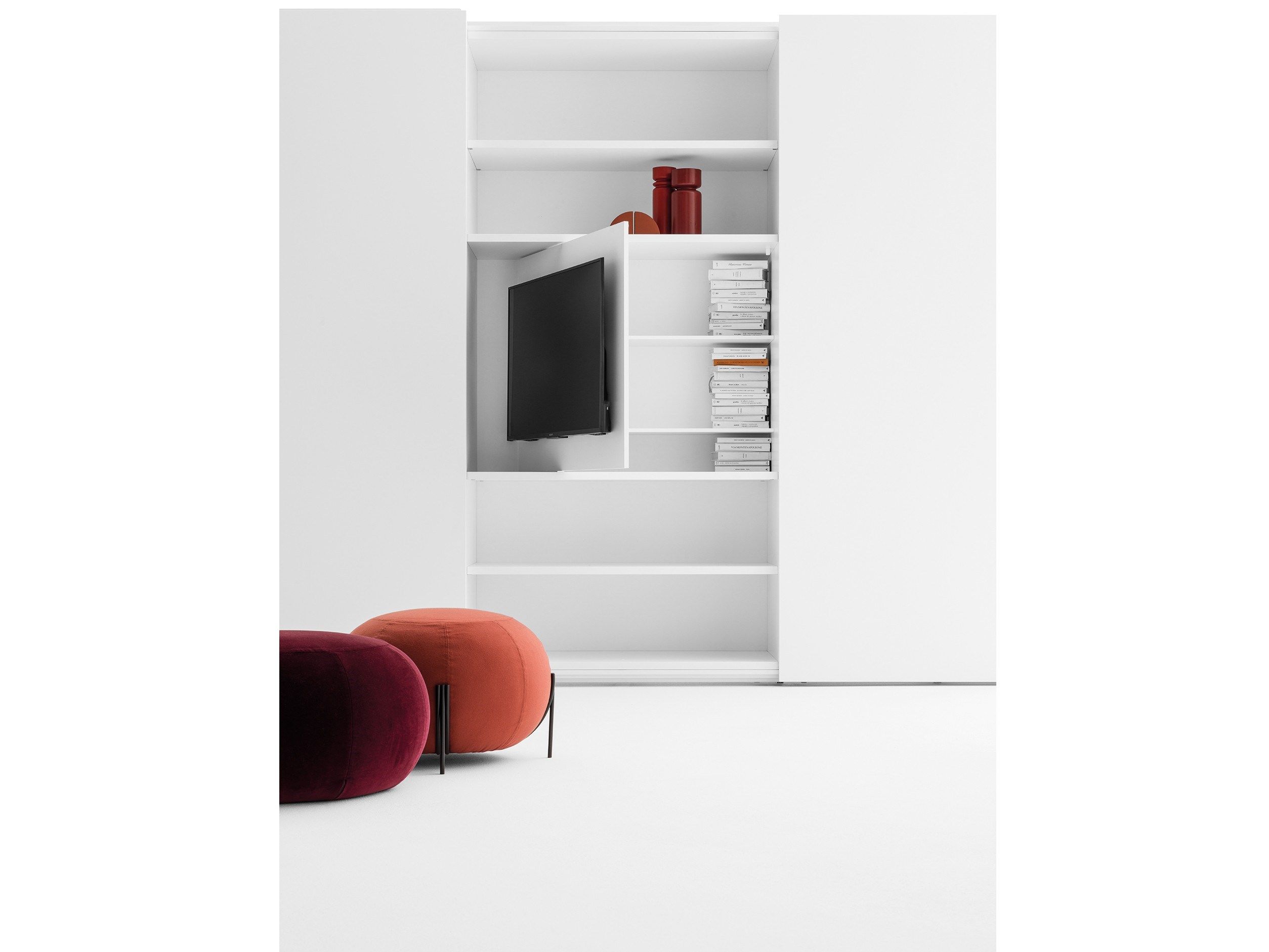 Шкаф с открывающейся ТВ-стойкой Caccaro ARCH-00106408