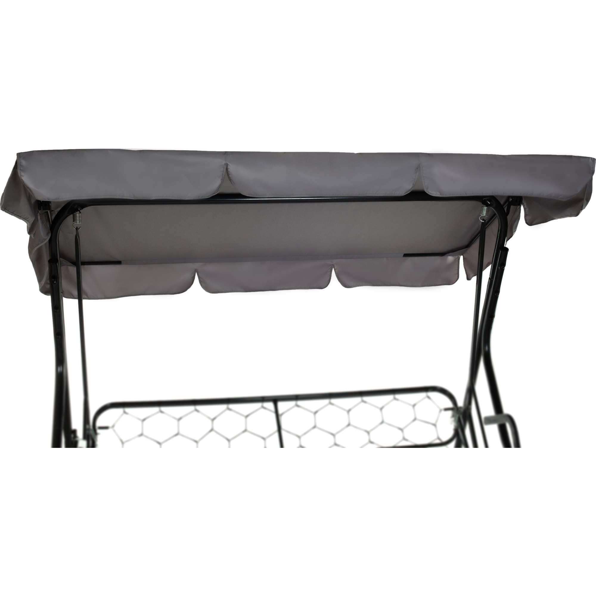 82492358 Качели садовые Наварра 3-х местные (до 250 кг) серый/ бежевый Santreyd  - Вид №3