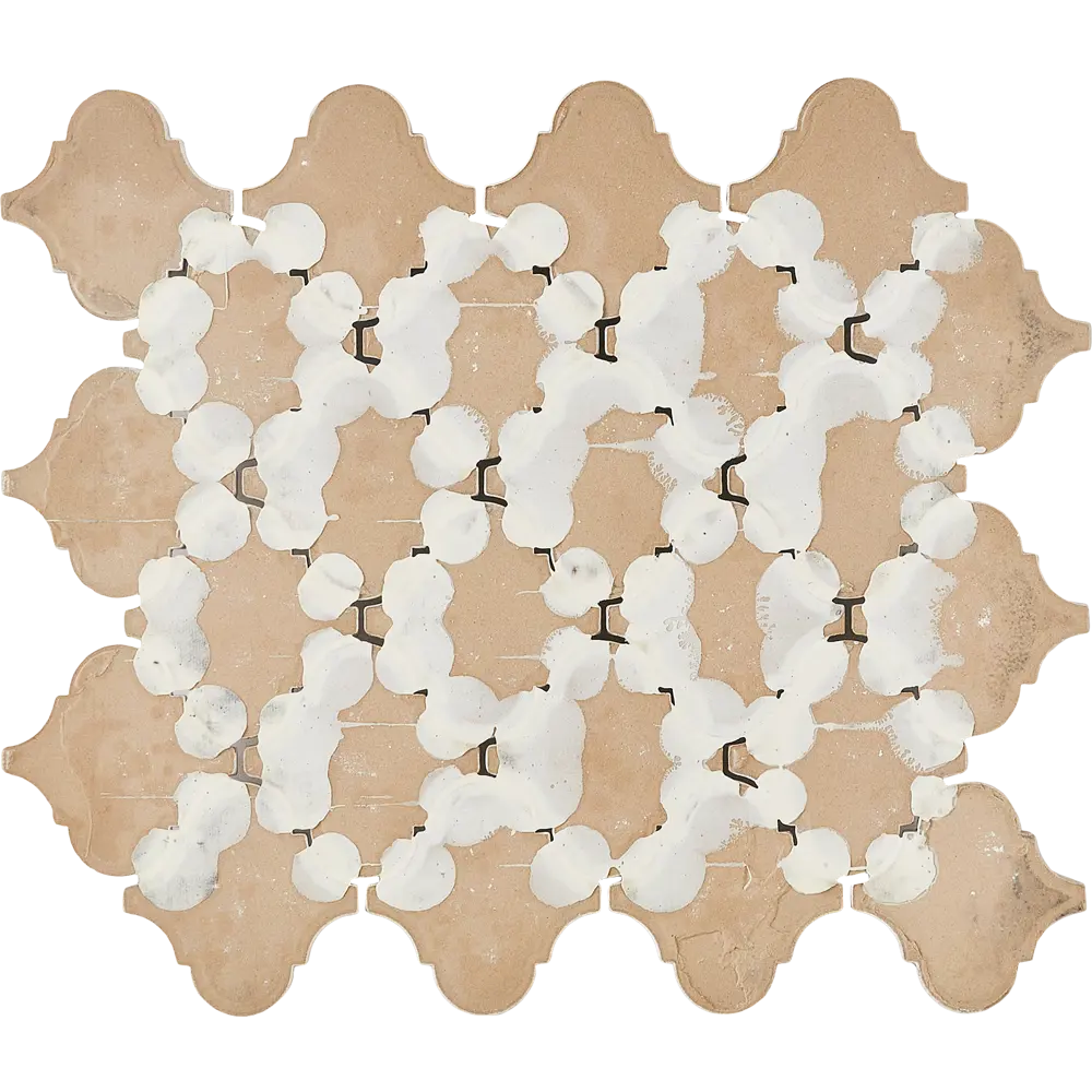 Мозаика Kerama Marazzi Arabesques Majolica 26x30 см цвет серый Арабески STLM-2133632 - Вид №3