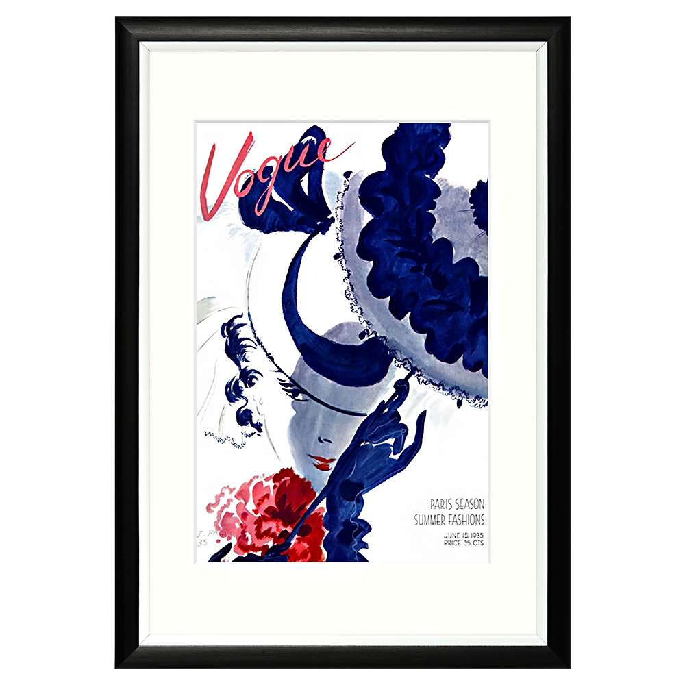 417320153_1818 Арт-постер «Vogue, июнь 1935» Object Desire 