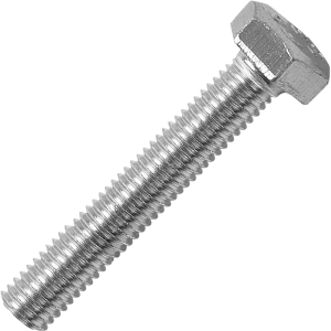 Болт с гайкой и шайбой M6x40 мм, 6 шт. 13617069 STLM-2075712