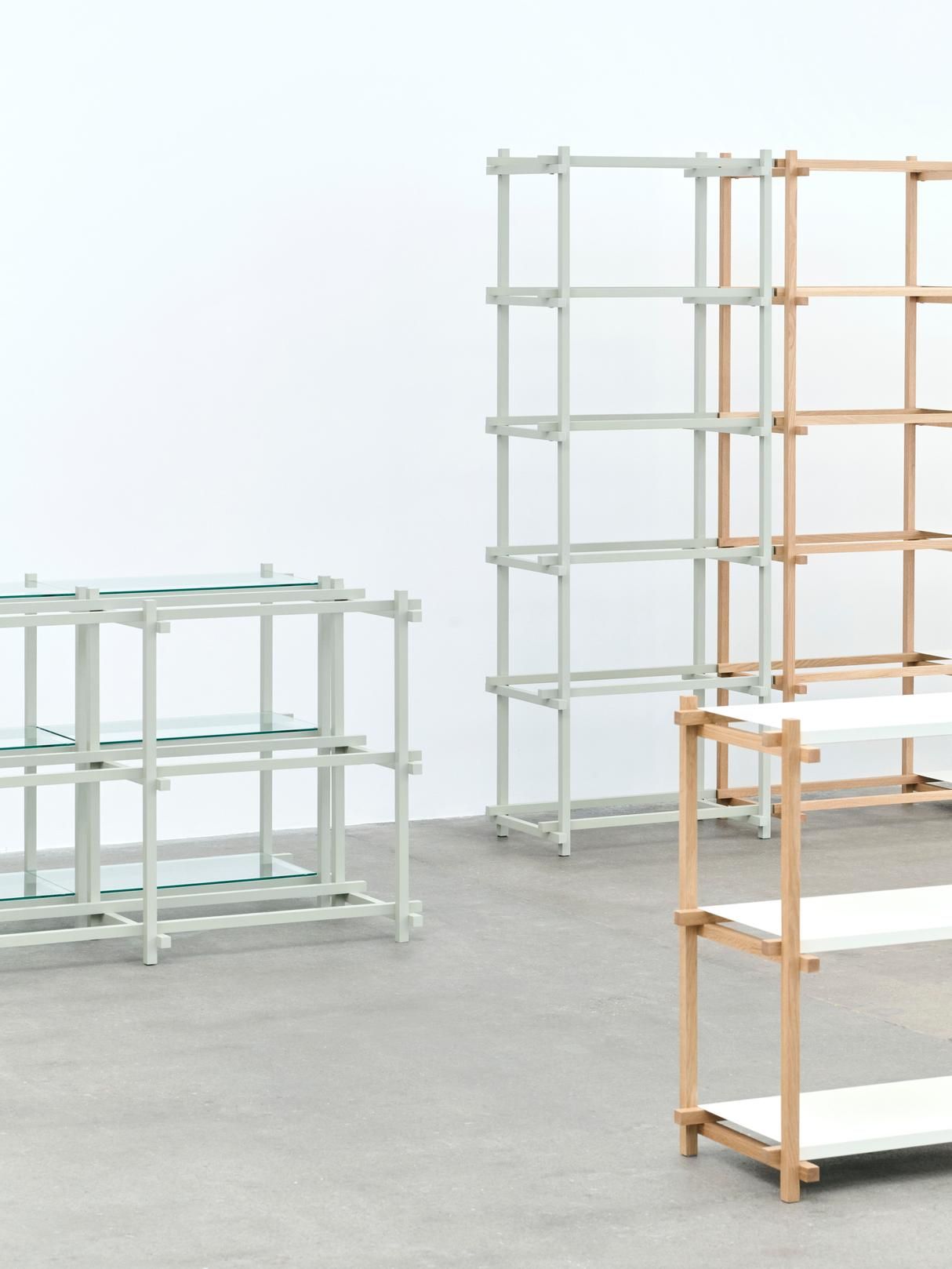 Деревянный книжный шкаф Hay Woody ARCH-00128645 - Вид №11