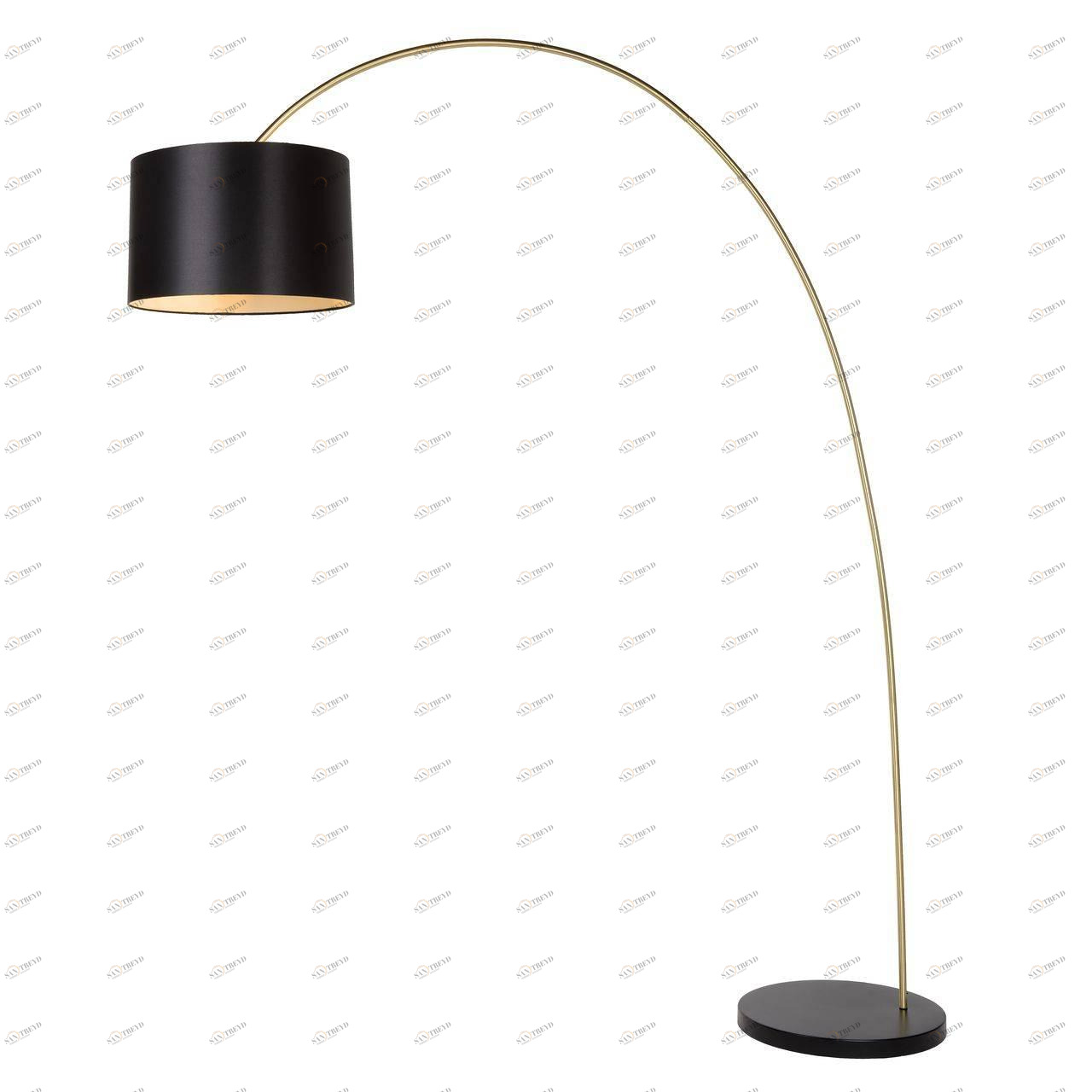 Торшер дизайнерский Lucide Paxi Black Gold 31781/01/02 LUCIDE  081201 Черный 