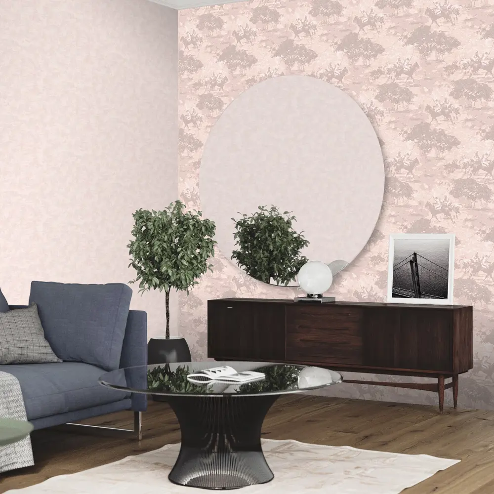 Обои флизелиновые Euro Decor Polo белые 1.06 м ED7132-01 88468815 STLM-2149075 - Вид №3