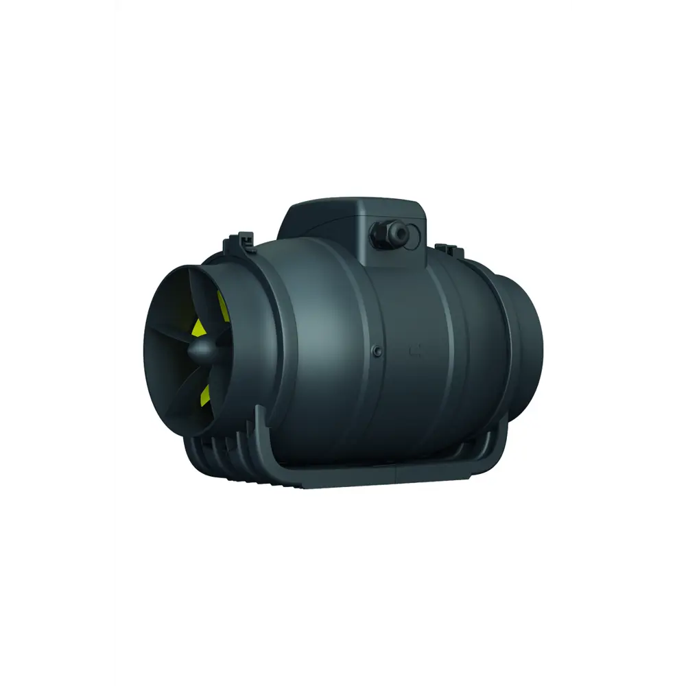 Вентилятор канальный центробежный Era Pro Mistral D125 мм 30 дБ 368 м3/ч цвет черный STLM-2026089