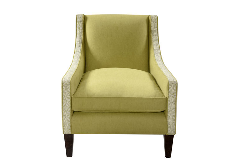 LU003A Кресло Хокни с фиксированной спинкой ijlbrown 