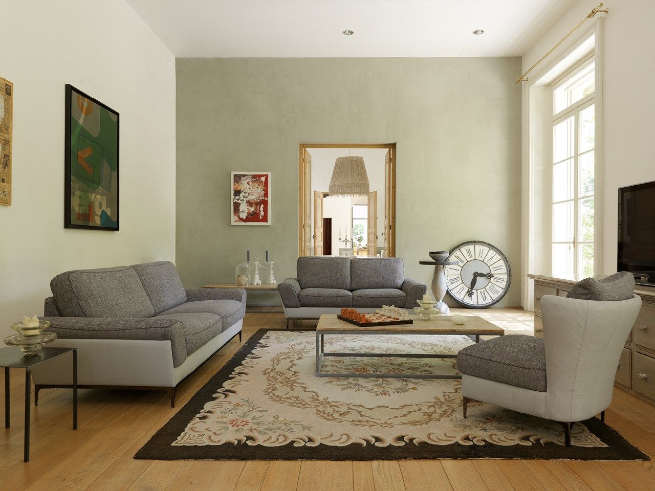 3-местный тканевый диван Borzalino DIDEROT ARCH-00152917 - Вид №2