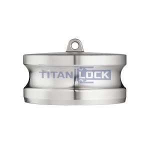 Камлок нержавеющий тип DР, заглушка для розетки 5", AISI304, TL500DPSS TITAN LOCK