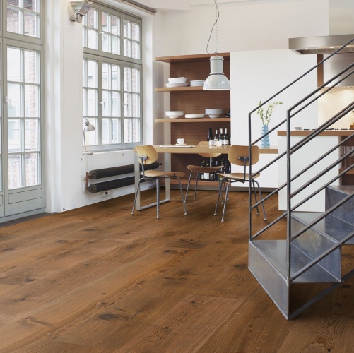 Инженерная доска Boen Chalet Antique Дуб Натур (Гладкая) 2000-4000х250 мм 2100410026 - Вид №12