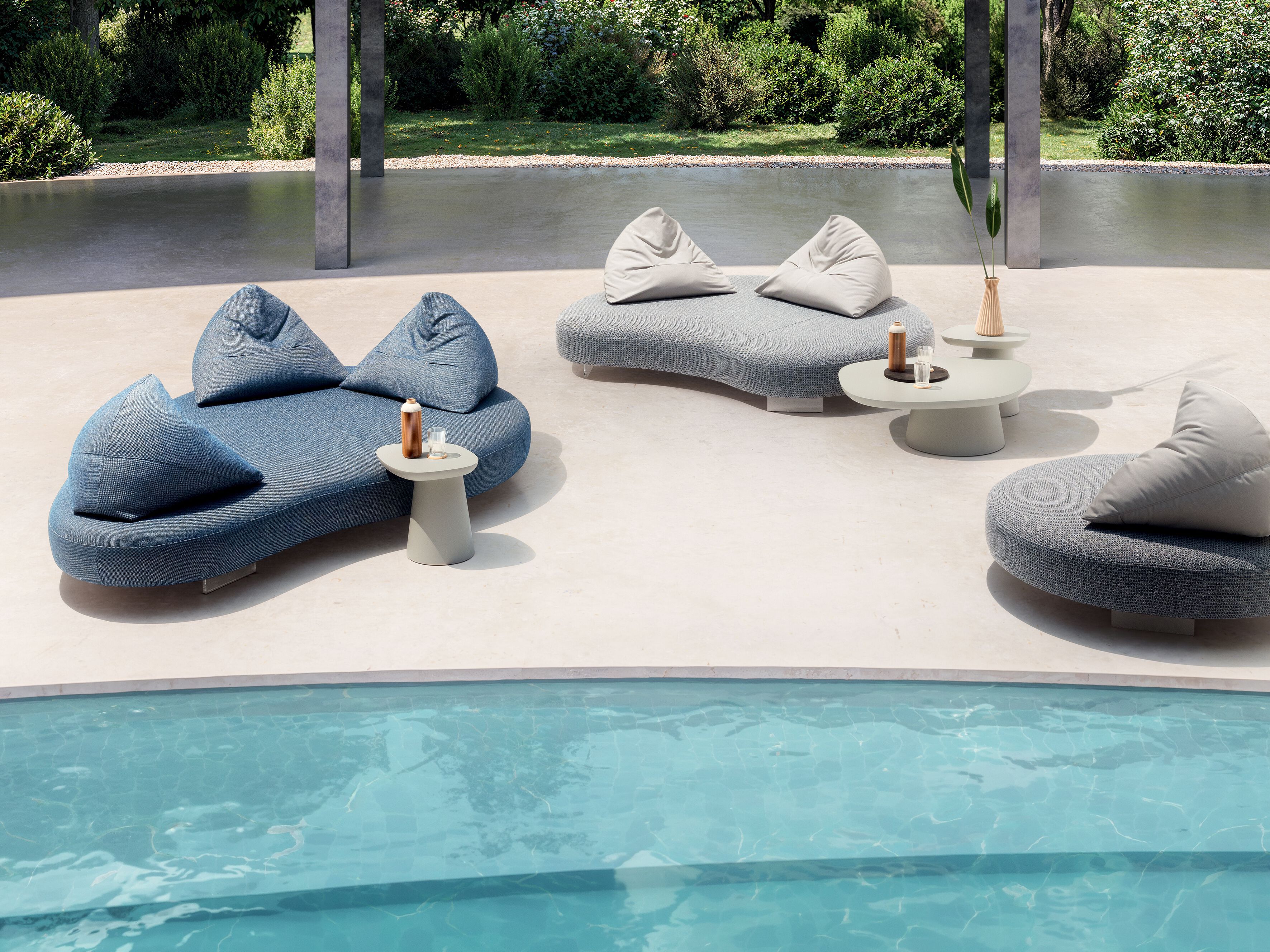 Ткань сад диван Ditre Italia Papilo ARCH-00041589 - Вид №4