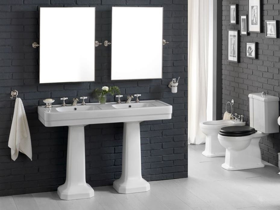 Двойная керамическая раковина на колонне BLEU PROVENCE ARCH-00142707