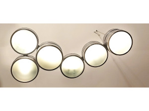 Металлический подвесной светильник