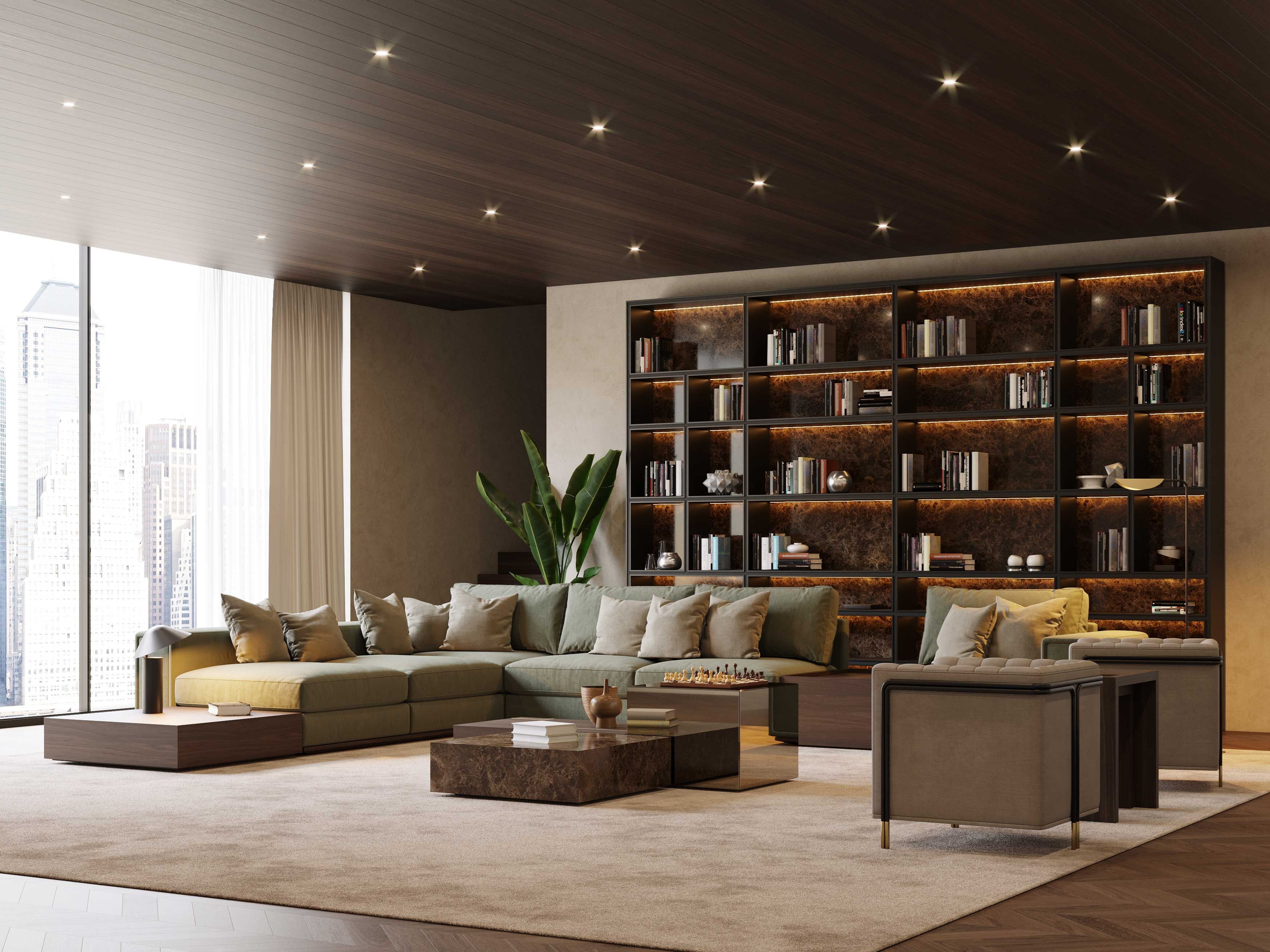 Мягкое кресло с подлокотниками из микрофибры и бархата Stylish Club ARCH-00142925 - Вид №8