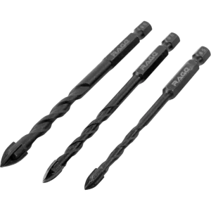 Набор сверл RAGE для стекла и керамики, 3 предмета 89422048