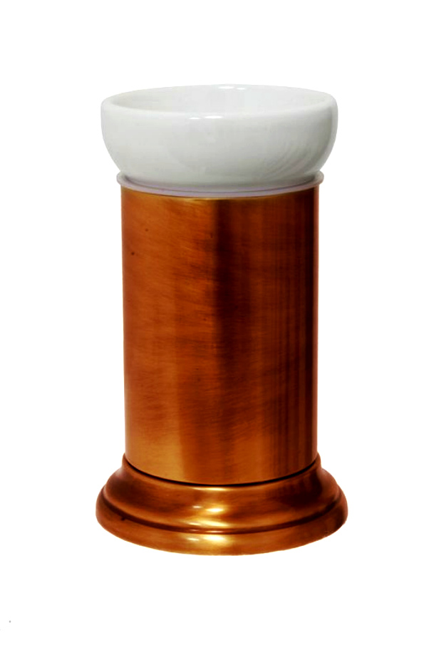 Стакан для щеток MIGLIORE Mirella ML.MRL-4410.BR - бронза  - Вид №1