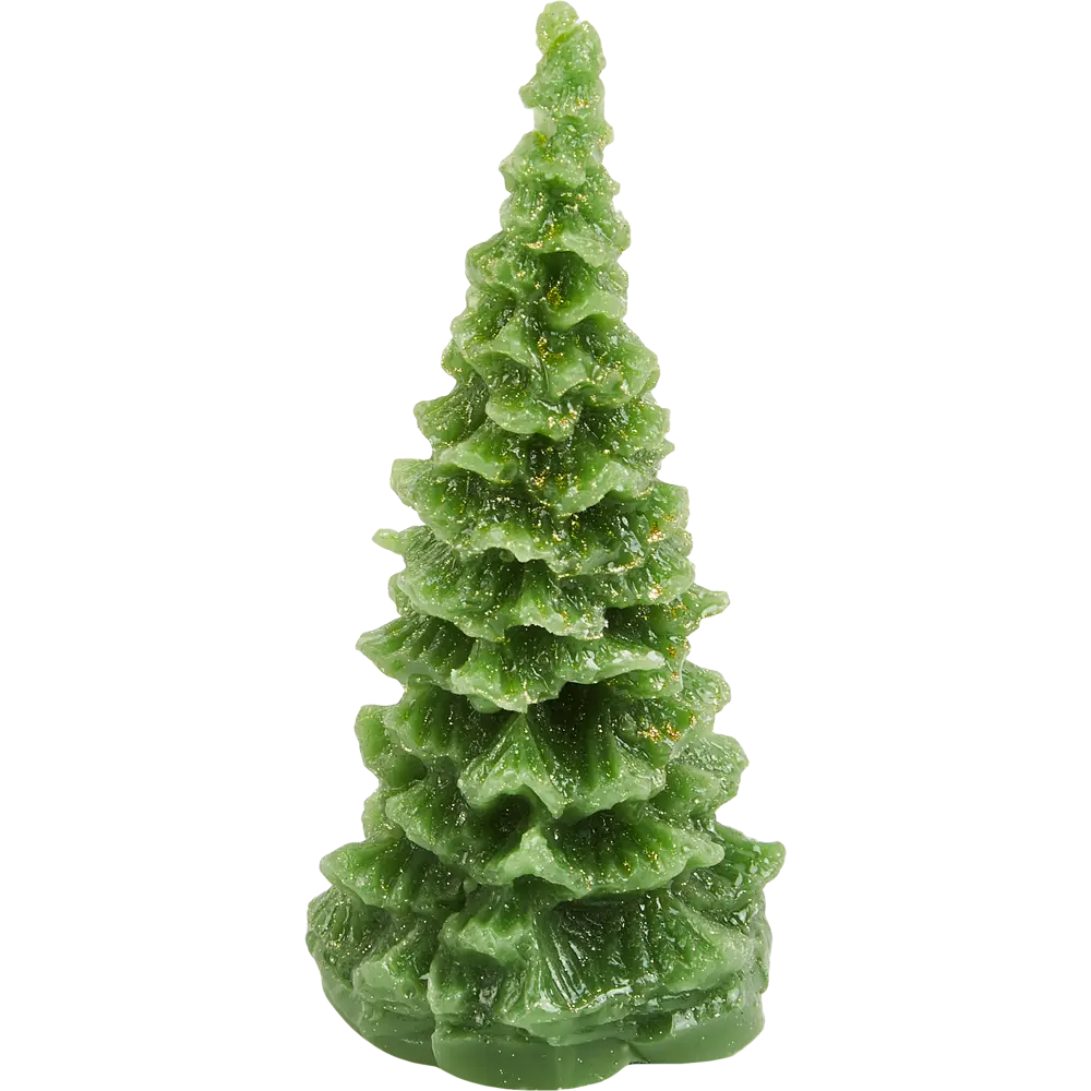 Свеча формовая Елка разноцветная 10 см Santreyd STLM-2176902