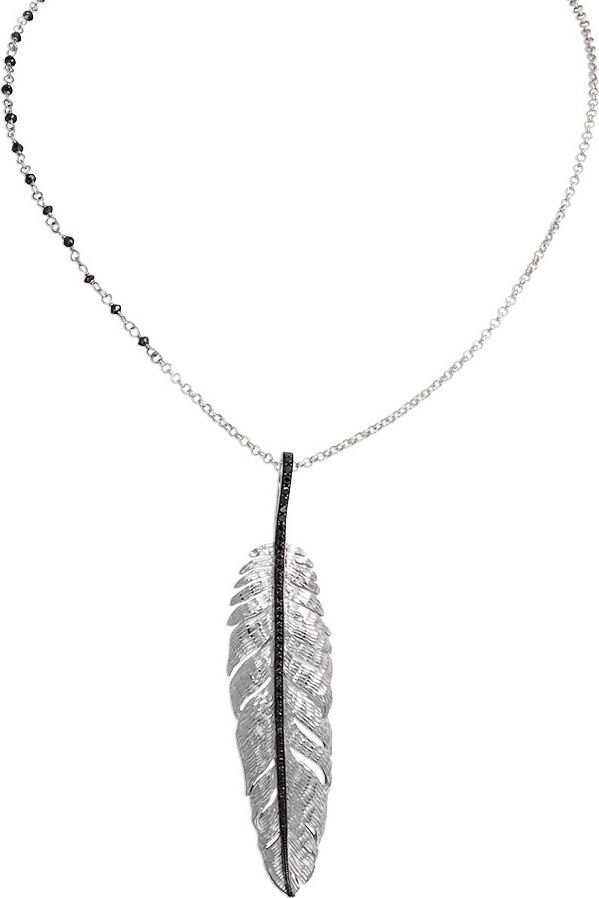 10592455 Michael Aram Подвеска на цепочке "Перо" (серебро, 925пр) Серебро 925 