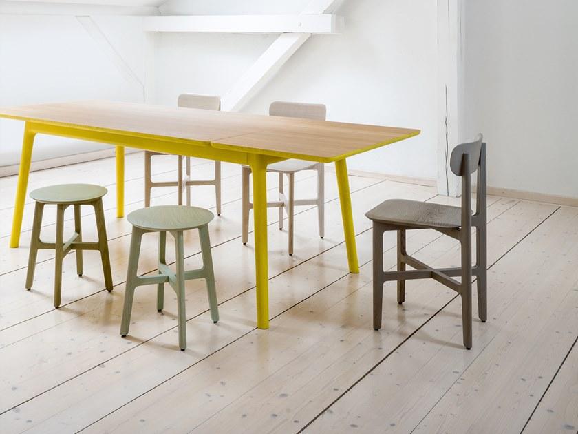 ZEITRAUM Низкий деревянный табурет 1.3 sun-id-1388310 - Вид №5