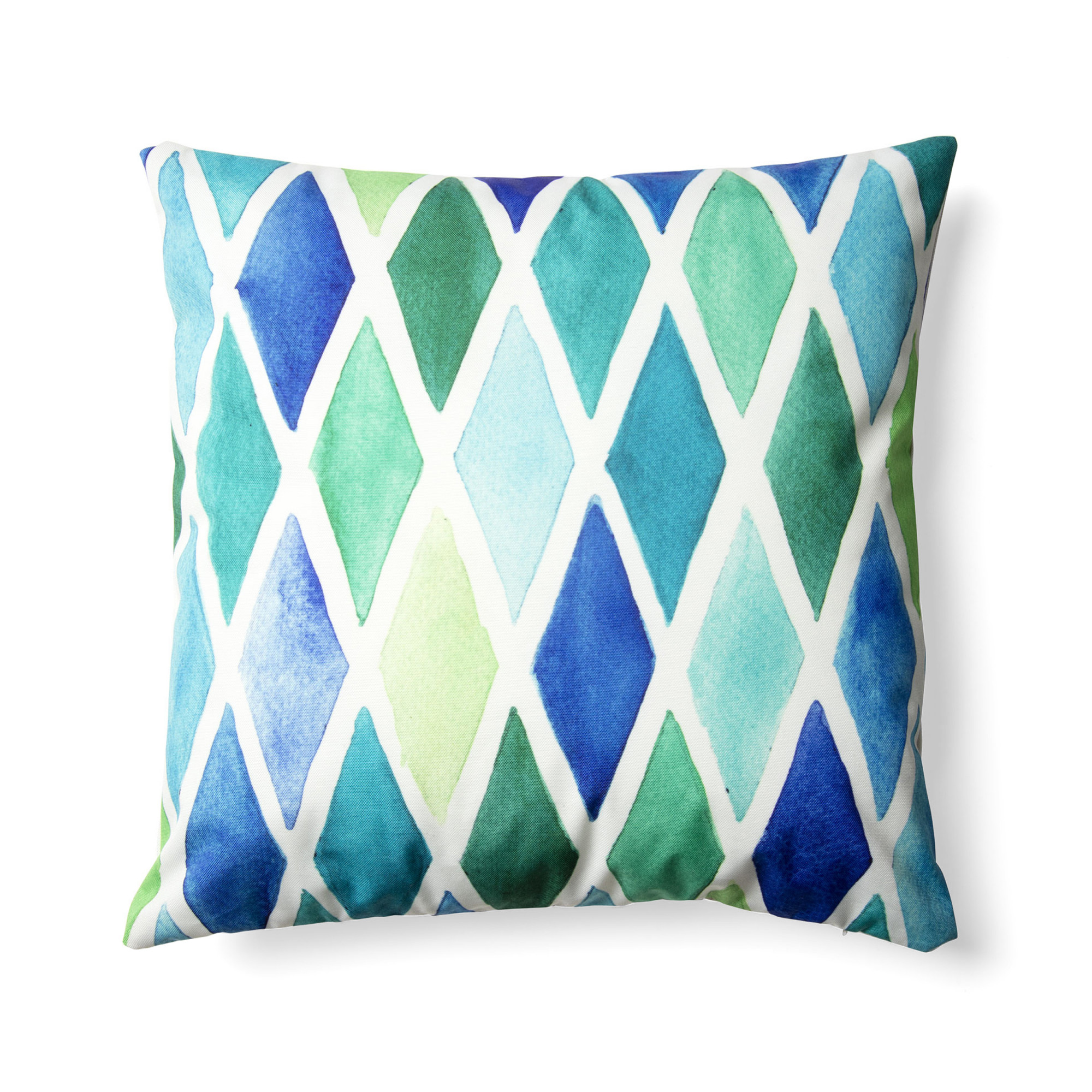 2000983191779 Подушка Andree 45x45 сине-зеленый LINIE DESIGN 