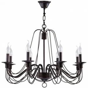 Подвесная люстра Freya Velia FR2046-PL-08-BR FREYA VELIA BLACK 186143 Черный
