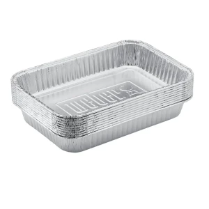 Поддоны алюминиевые Weber малые 10 шт.