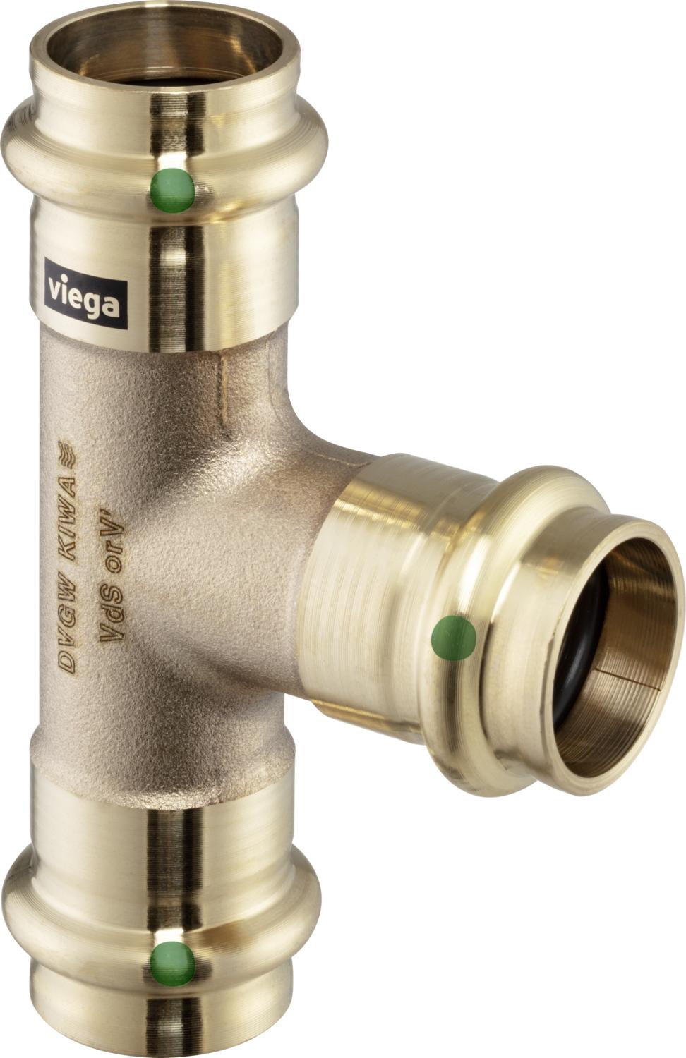 Viega Тройник Sanpress 2218 (313630) 313 630