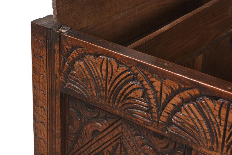 SOR27540 Дубовый резной сундук ijlbrown  - Вид №5