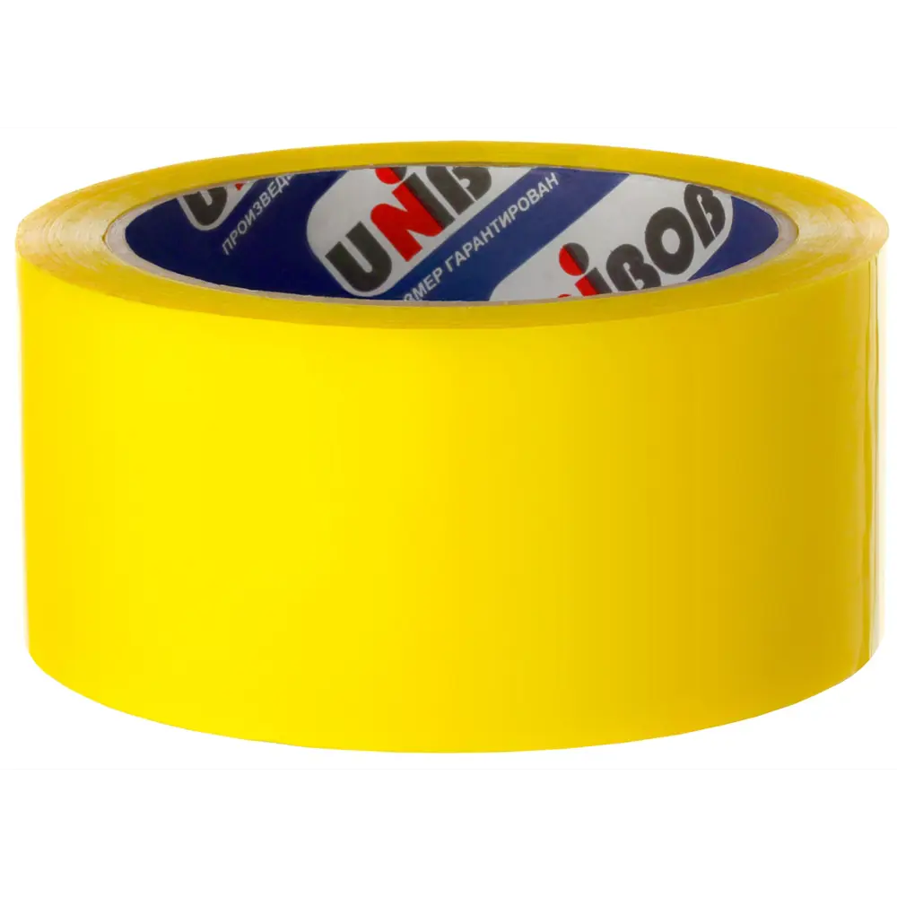 Упаковочная лента UNIBOB 48 мм желтая для надежной фиксации 82678127 STLM-0033873