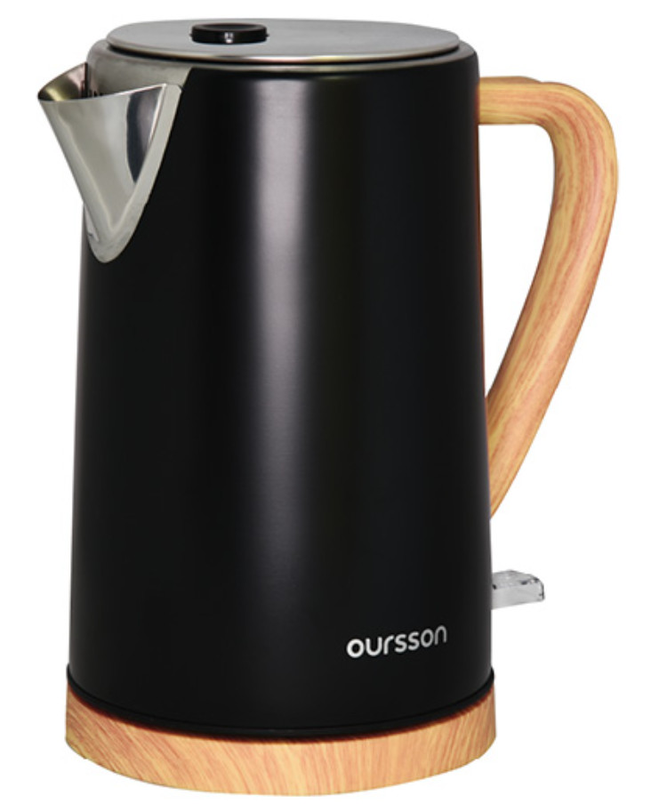 9081581 Электрочайник Oursson KE1754MD/BL черный STDN-0099328 - Вид №1