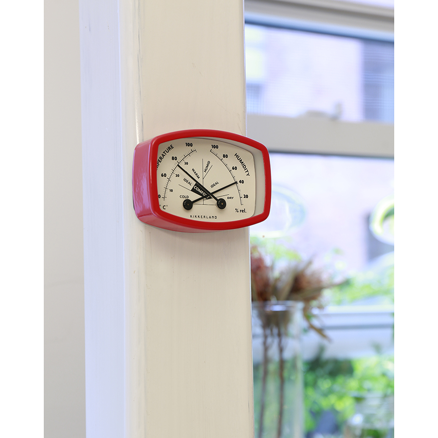 ST106 Термометр-гигрометр comfort meter Kikkerland  - Вид №4
