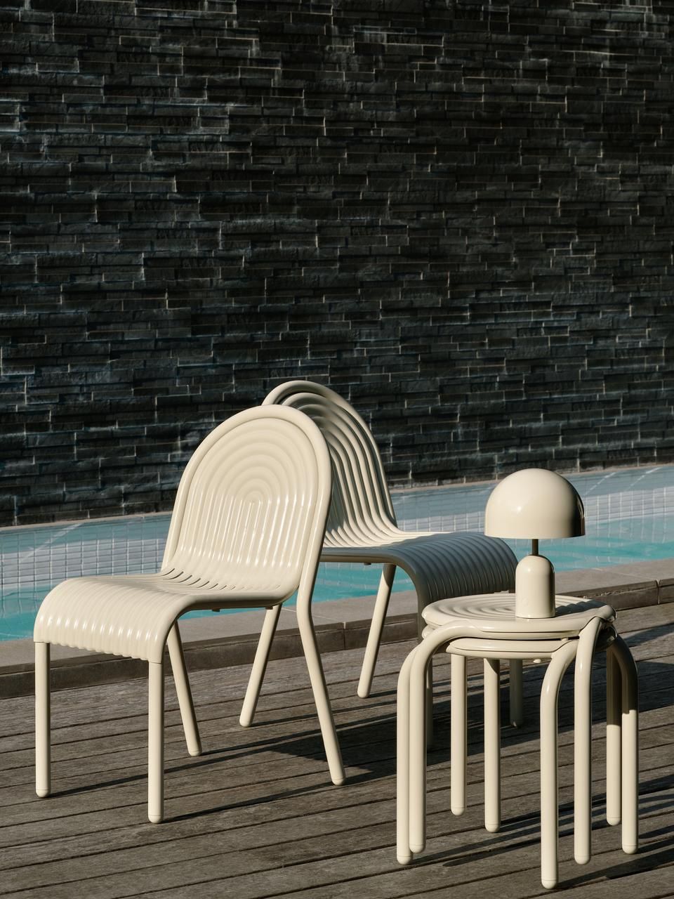 Алюминиевый садовый стул Tom Dixon Groove ARCH-00152683 - Вид №14