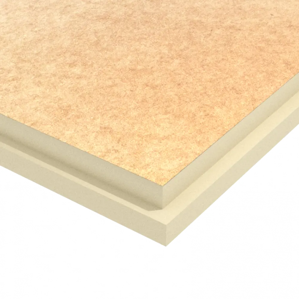 Теплоизоляционная PIR-плита 30 мм PIRROGROUP Крафт 600x1200 мм 0.702 м² STLM-2051151