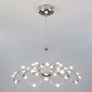 Подвесной светильник серебристый Bogates 440/1 BOGATES ДИЗАЙНЕРСКИЕ, DROPS 00-3889996 Серебро