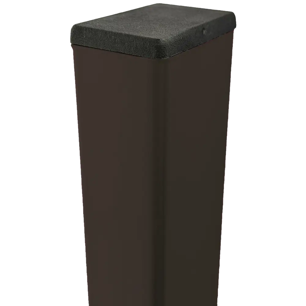 Столб для забора 60x40 мм 2.5 м RAL 8017 коричневый Santreyd STLM-2135379