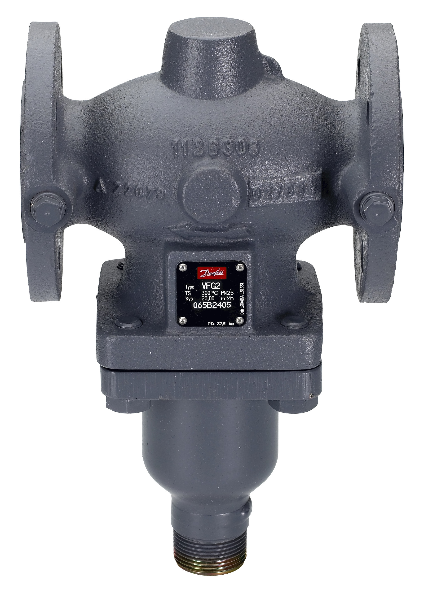 Danfoss Клапан универсальный VFGS 2 фланцевый Кл. рег. универс. VFGS2 PN40 20/6,3 фл. 065B2454  - Вид №43