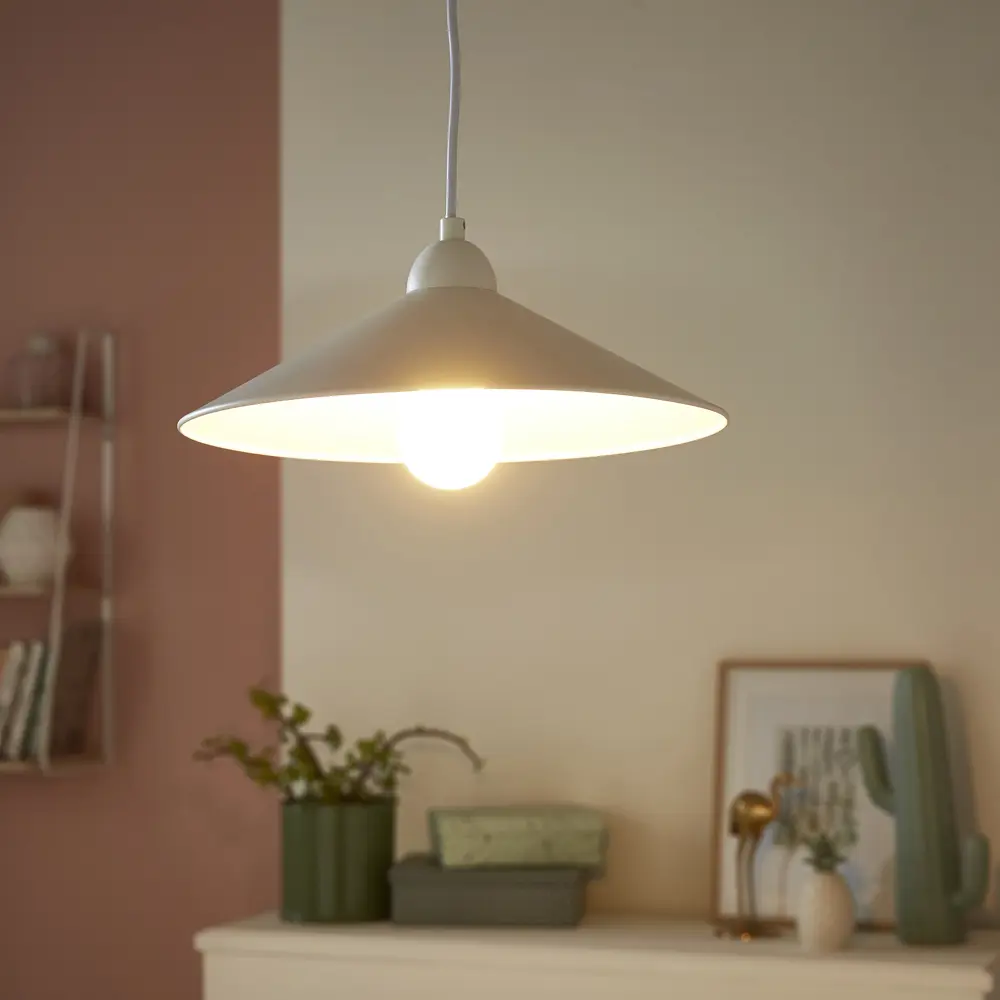 Светильник подвесной KREAFORTA Gapan цвет белый STLM-2039072 - Вид №1