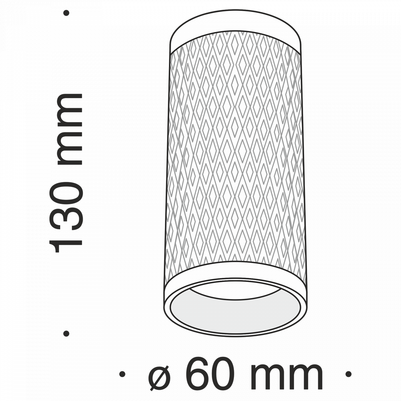 Спот потолочный с алюминиевым плафоном 13 см черный Alfa C036CL-01B TECHNICAL CEILING & WALL 00-3956965 Черный  - Вид №1