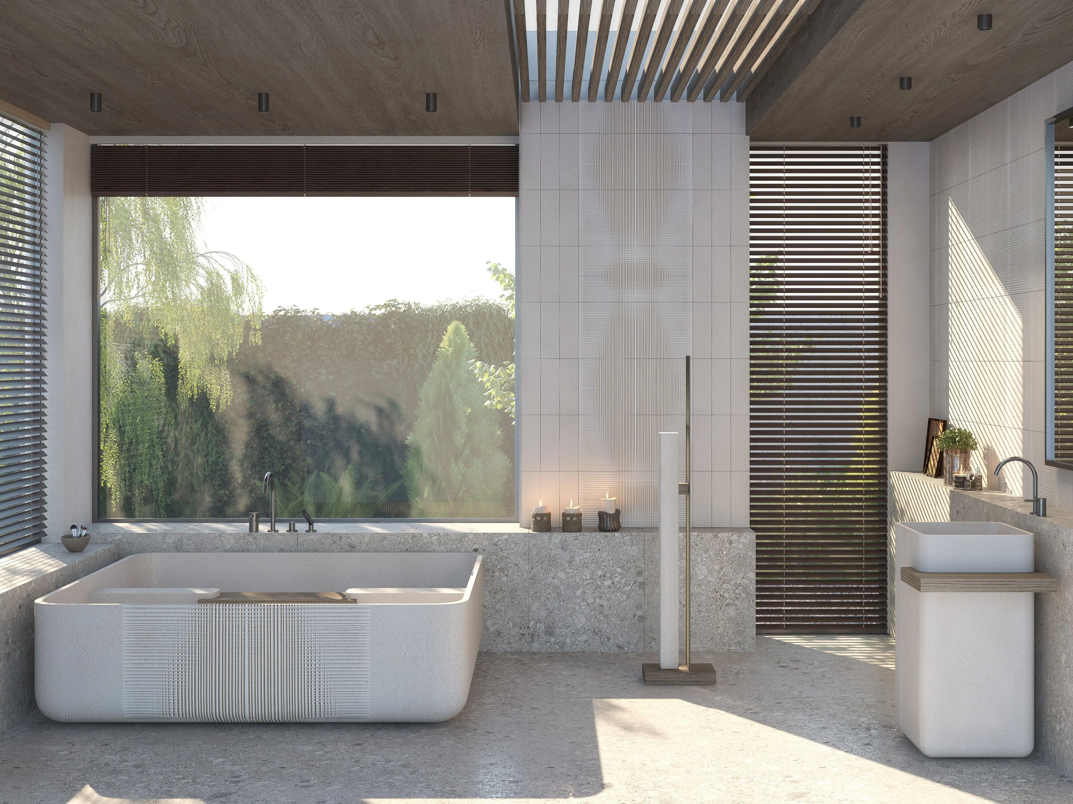 Ванна из натурального камня Davani Meridian ARCH-00007829 - Вид №4