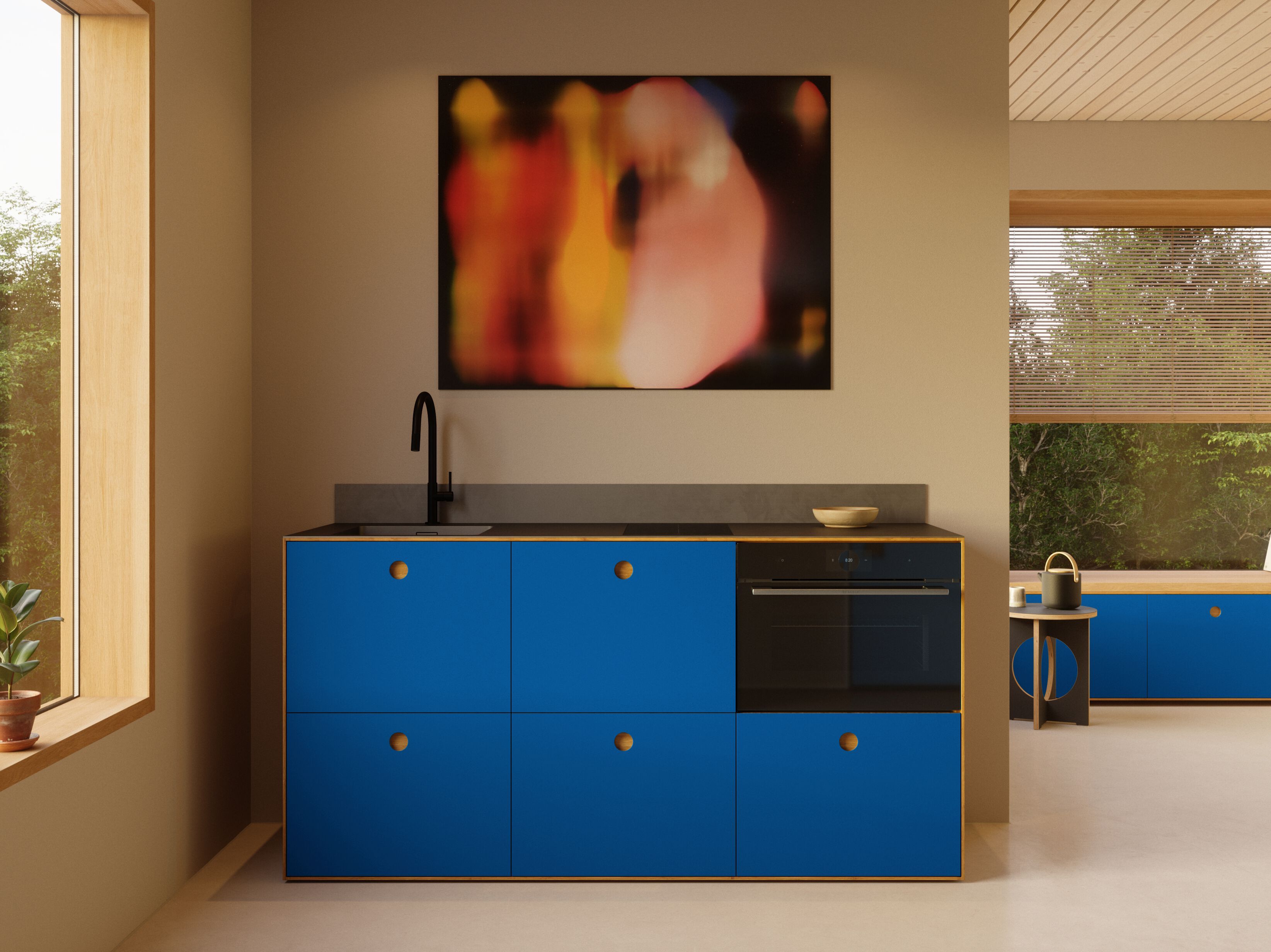 Встроенная кухня Neuvermoebelt TINY KITCHEN "HOME" ARCH-00136711 - Вид №1