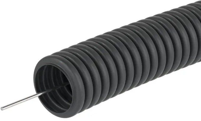 Гофрированная труба DKC для кабеля D20 мм 100 м с протяжкой 85174896