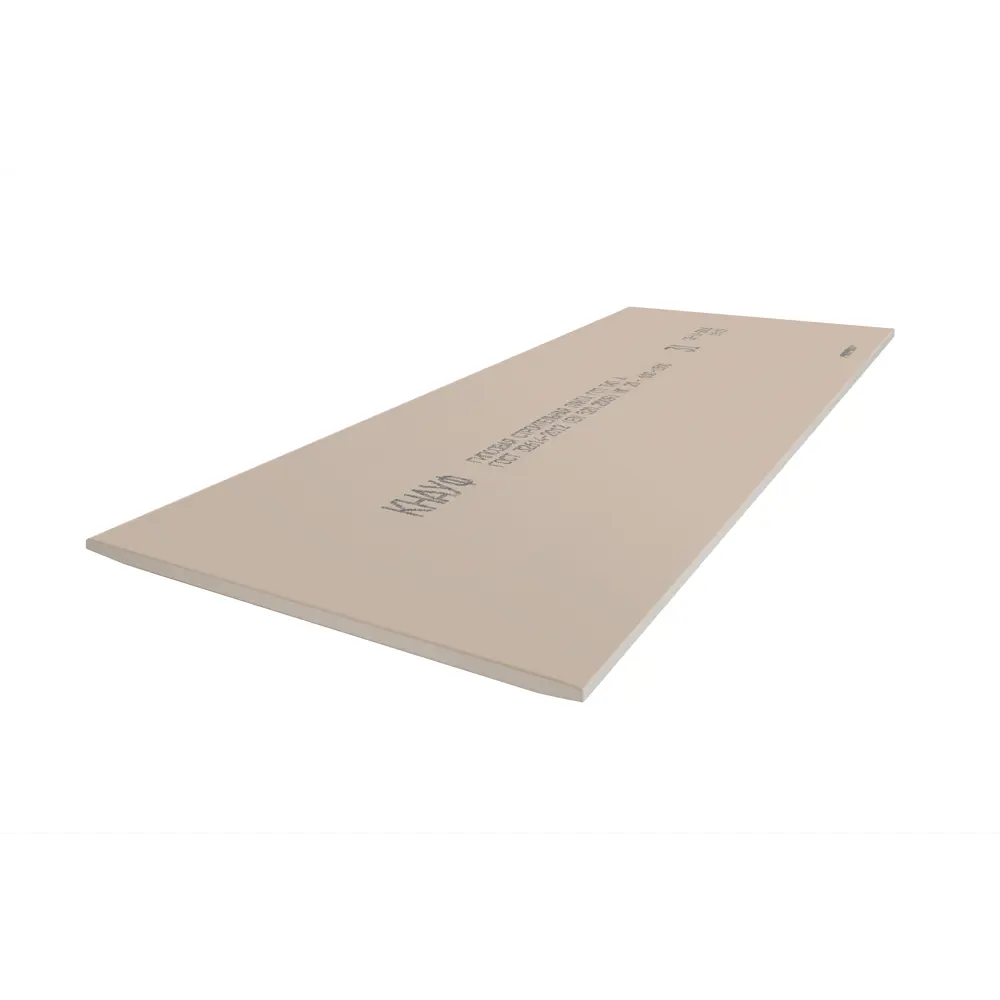 Гипсокартон 20 мм Knauf 1500x600 мм 0.9 м² STLM-2024919 - Вид №1