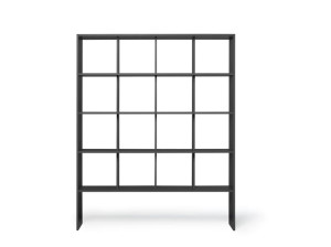 Алюминиевый модульный книжный шкаф