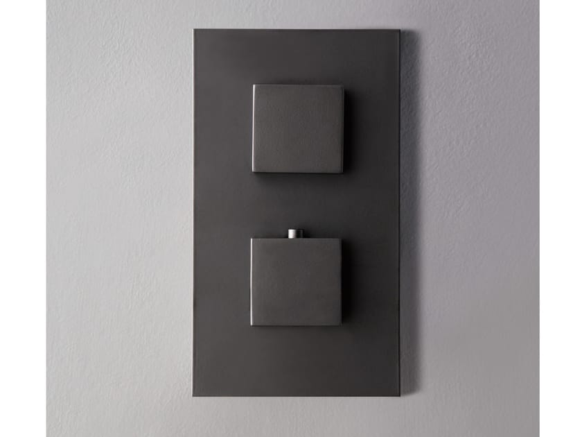 Латунный термостатический смеситель для душа с 2 отверстиями Rubinetterie Treemme X-Change ARCH-00120821