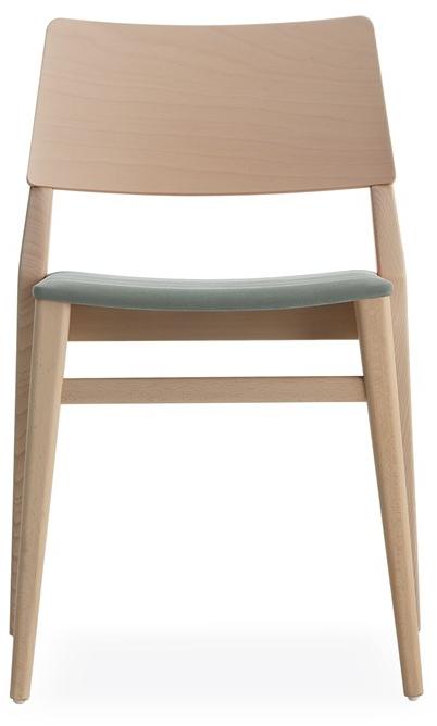 Billiani Стул из бука и ткани Take 586 - Вид №1