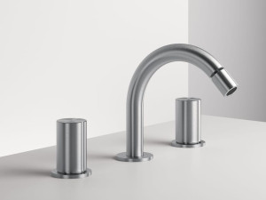 Смеситель для биде с 3 отверстиями из нержавеющей стали