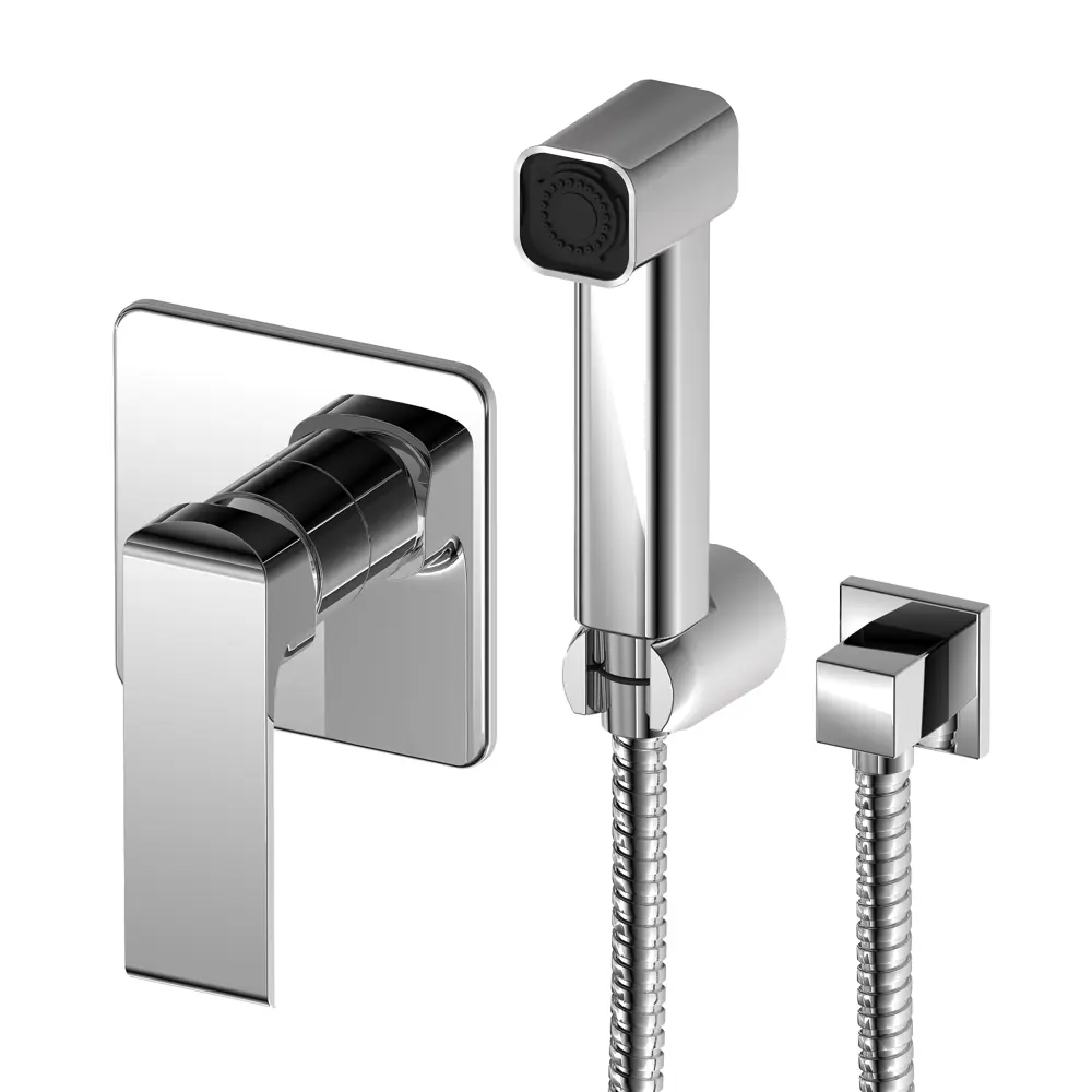 Гигиенический душ Esko Nant 5IN1Chrome набор со смесителем цвет хром STLM-2092799