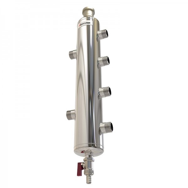 Купить Гидравлический разделитель 60 кВт, 2 контура Купить гидравлический разделитель Прокситерм GS252 - Вид №3