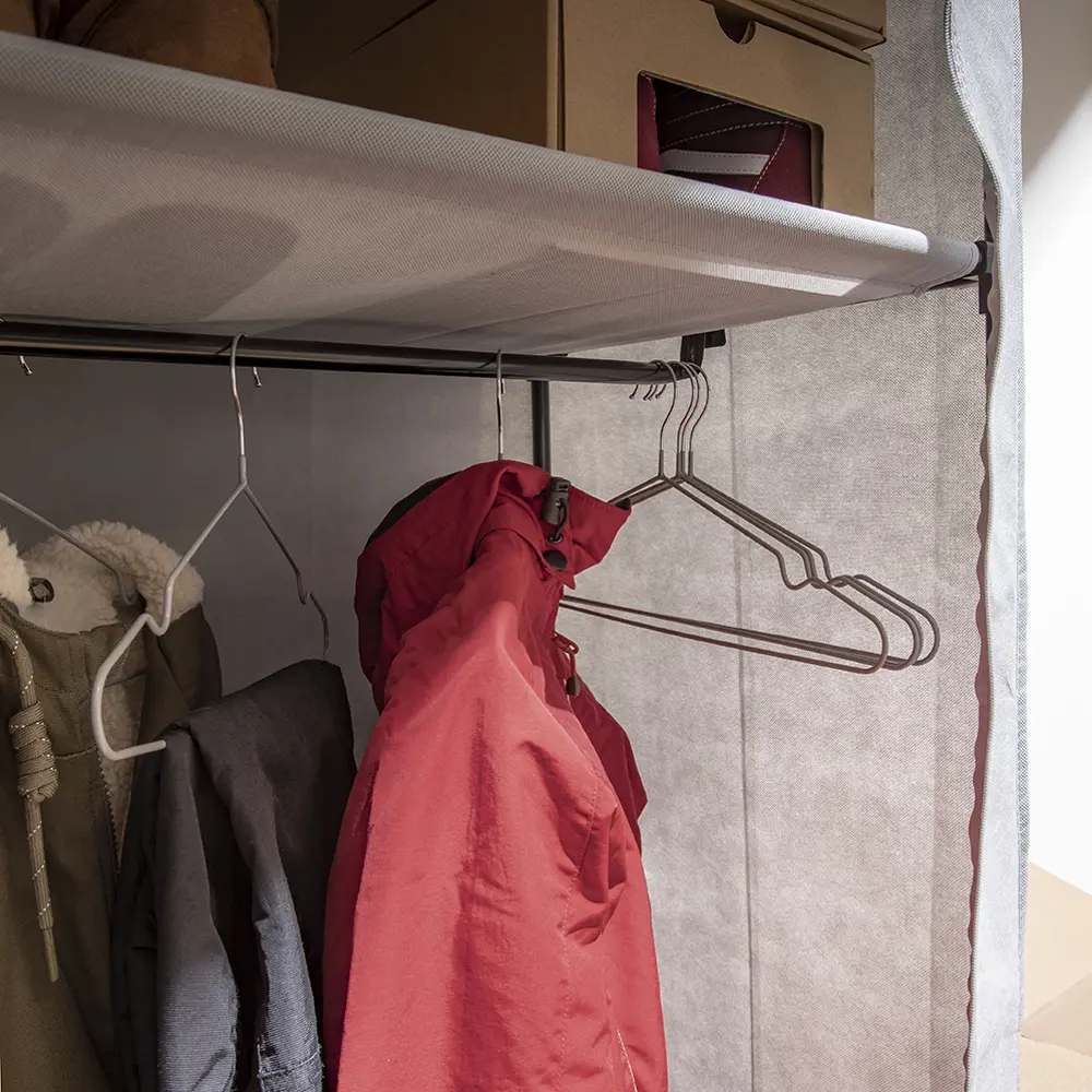 Плечики для одежды KONSENSA 40.5 см металл цвет серый 8 шт Плечики металлические STLM-2176233 - Вид №5